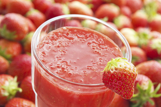 Strawberry-Cilantro Smoothie