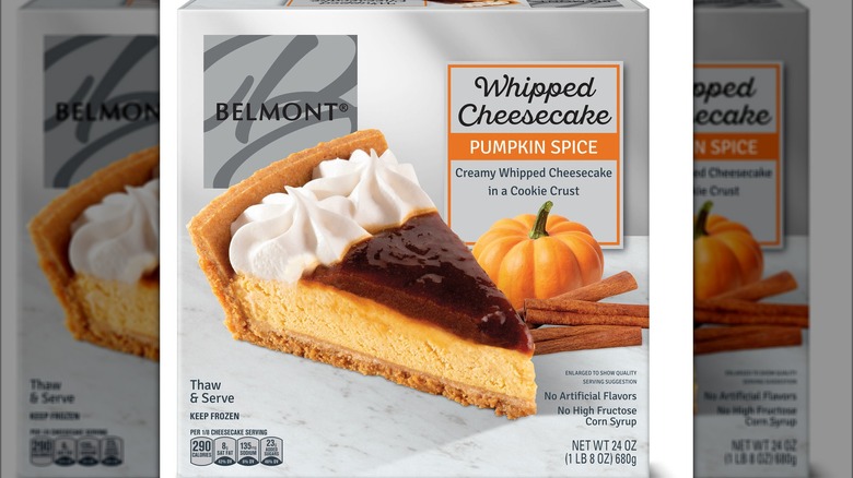 Belmont Whipped Cheesecake in Pumpkin Spice