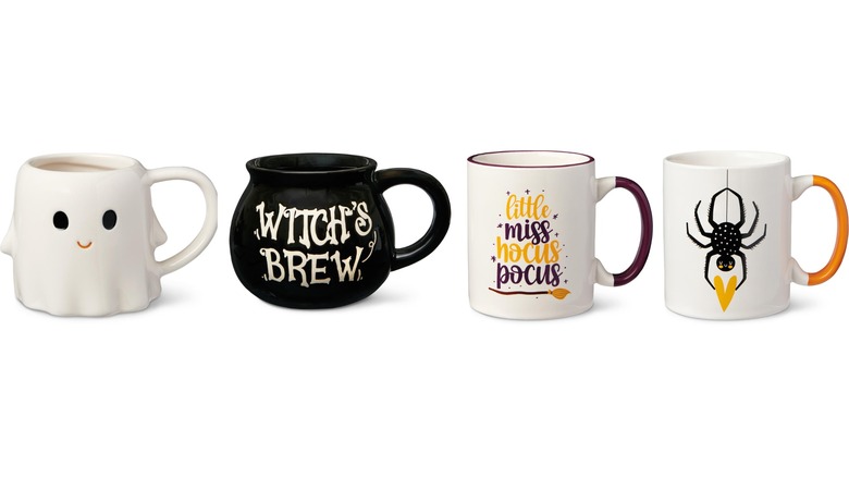 Aldi halloween coffee mugs