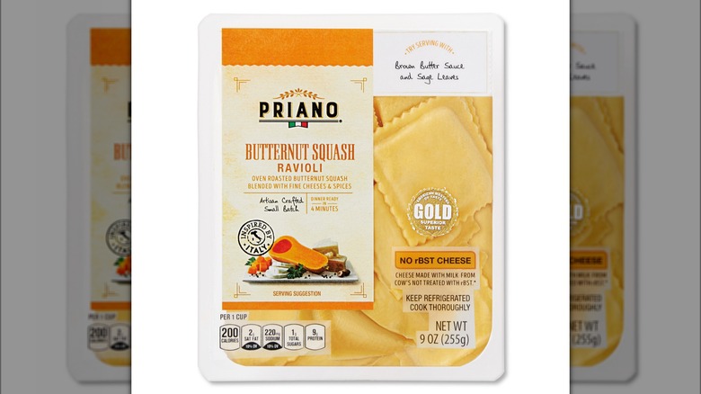 Priano's Butternut Squash Ravioli