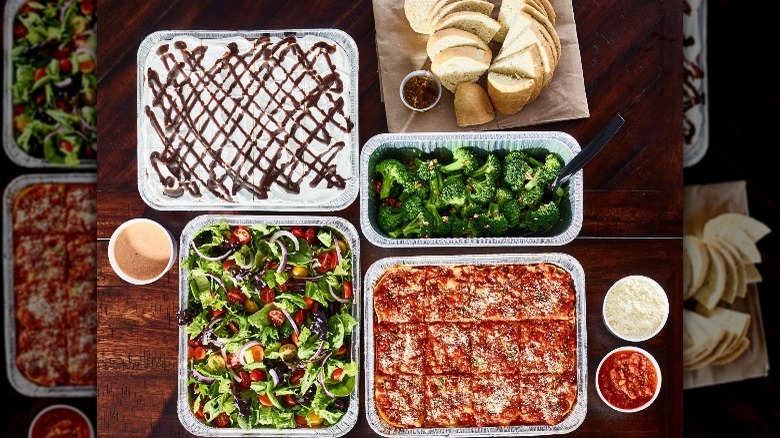 Carrabba's catering trays