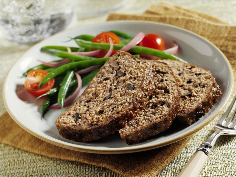 Olive Tapenade Meatloaf