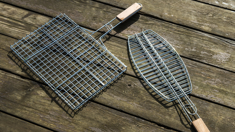 types of grill baskets