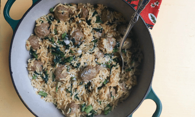 meatball orzo