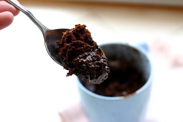 Gooey Chocolate Mug Cake