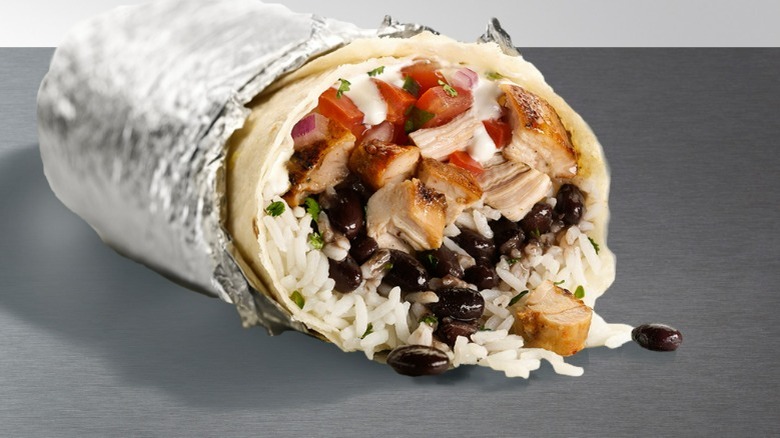 Chipotle burrito