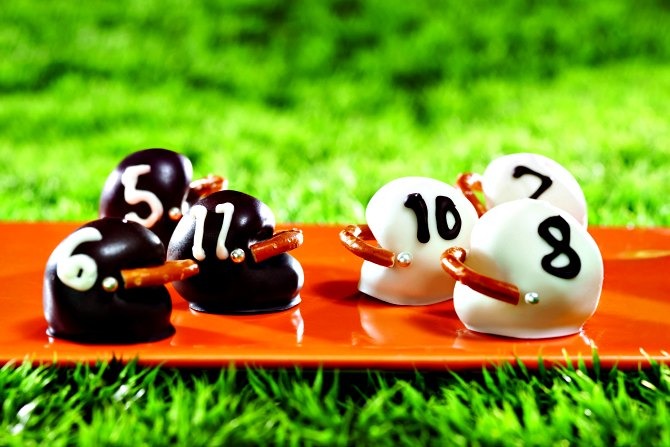 Cookie Ball Football Helmets