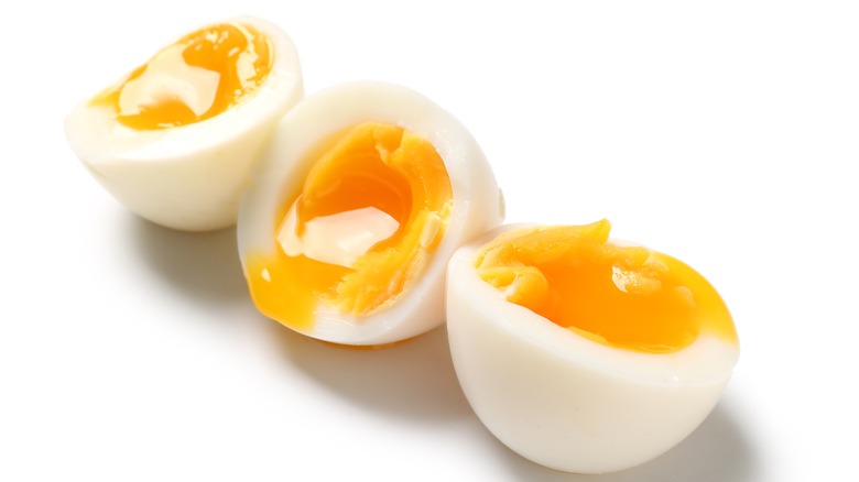 soft-cooked egg