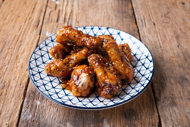 Honey Garlic Chicken Wings