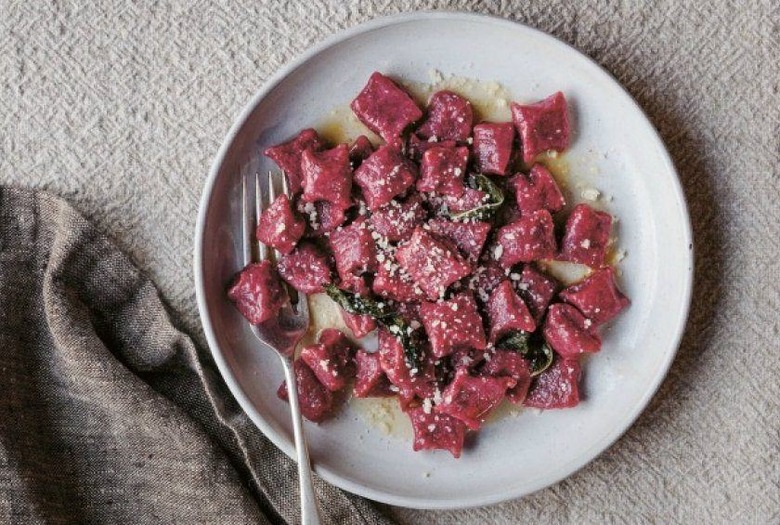 Beet and Ricotta Gnocchi