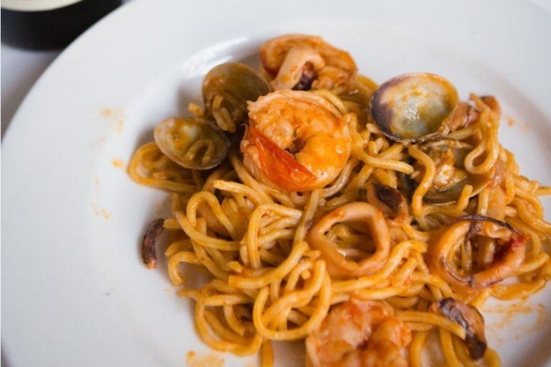 Tonnarelli With Frutti di Mare