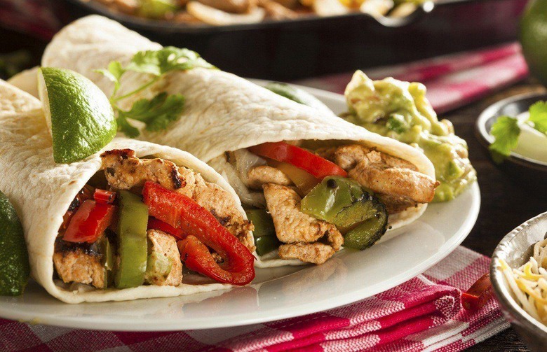 Grilled Chicken Fajitas