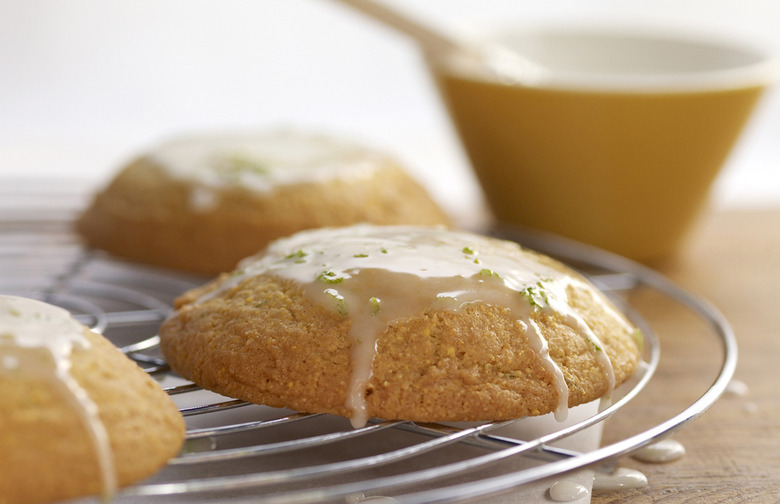 Lime Cornmeal Cookies