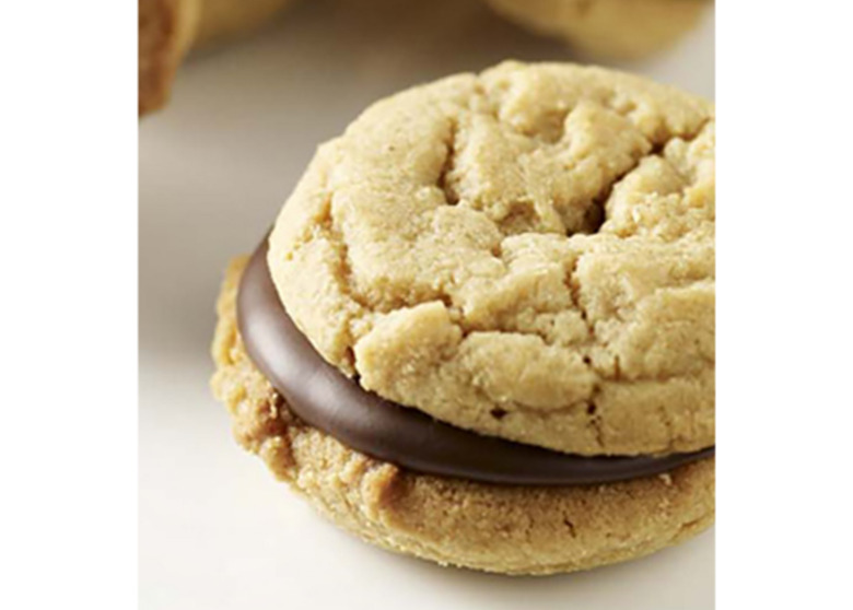 Peanut Butter Chocolate Sandwich Cookies