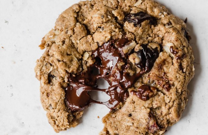 Tart Cherry Chocolate Chip Cookie