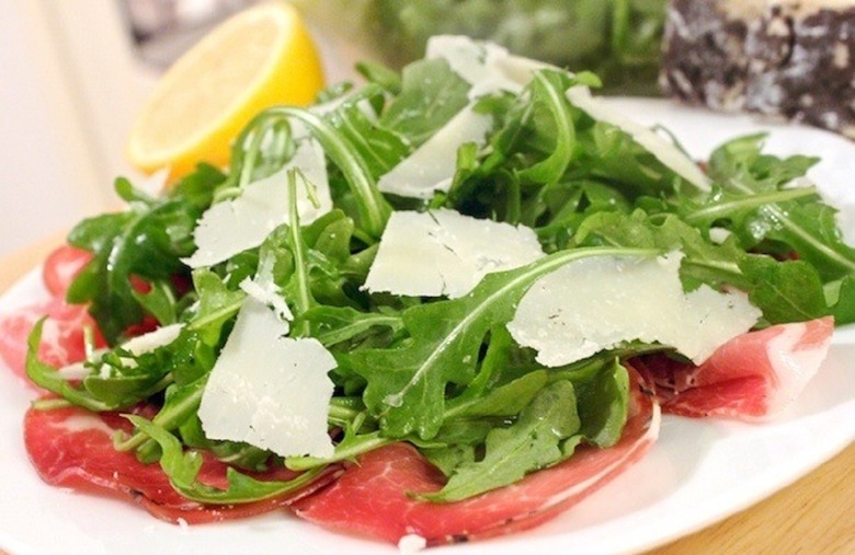 Arugula Salad With Coppa and Pecorino 