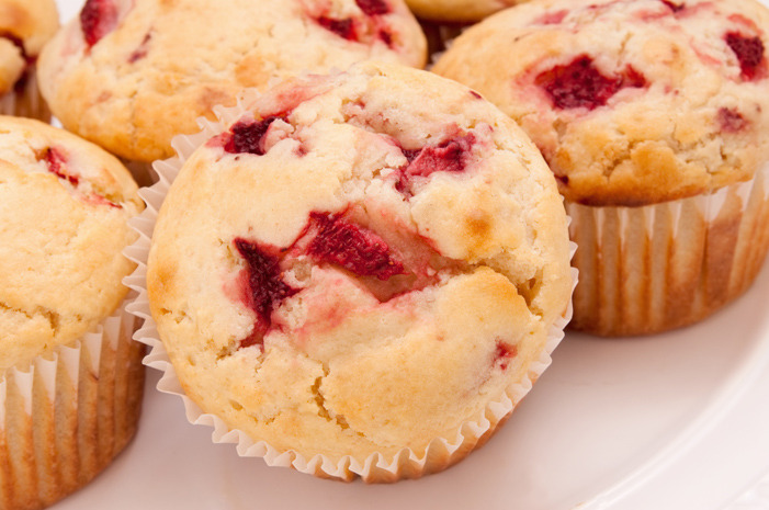 Sweet: Summer Strawberry Muffins