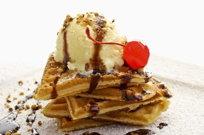 Sweet: Waffles With Nougat