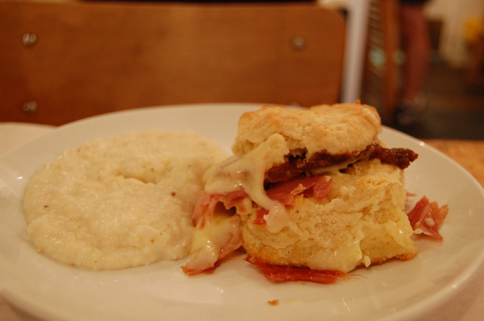 Savory: Ham Biscuits With Maple Mayonnaise