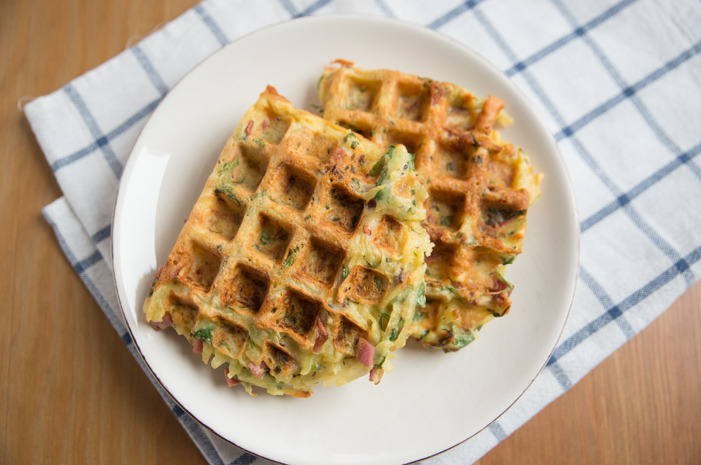 Savory: Potato Waffles