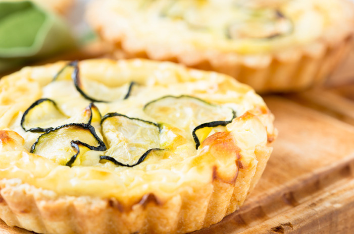 Savory: Zucchini and Ricotta Tart