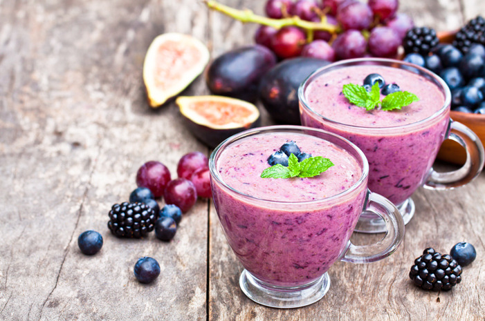 Drinks: Berry Grape Smoothie