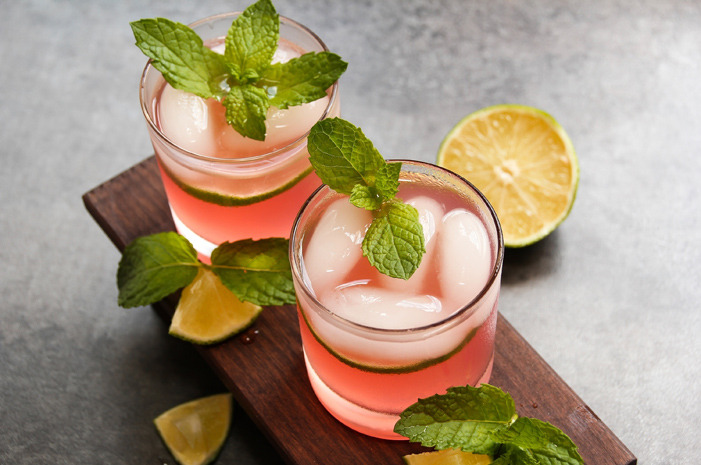 Drinks: Spiked Pink Lemonade