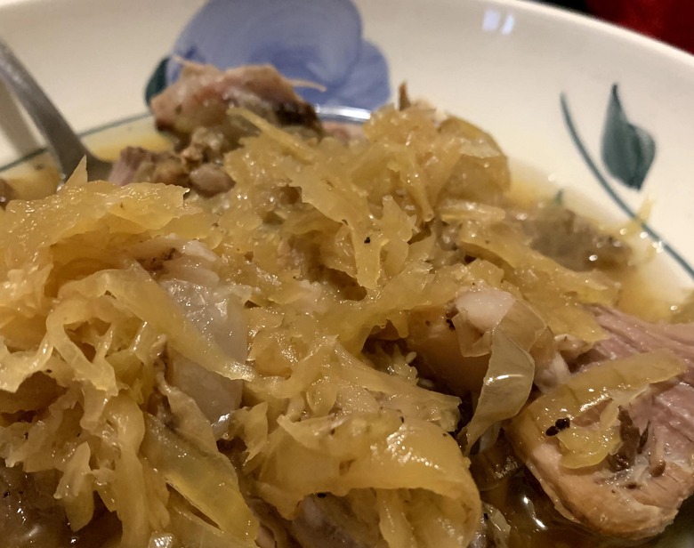 Pork and Sauerkraut 