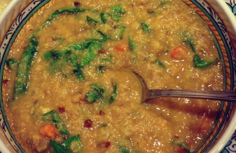 Slow Cooker Red Lentil Soup