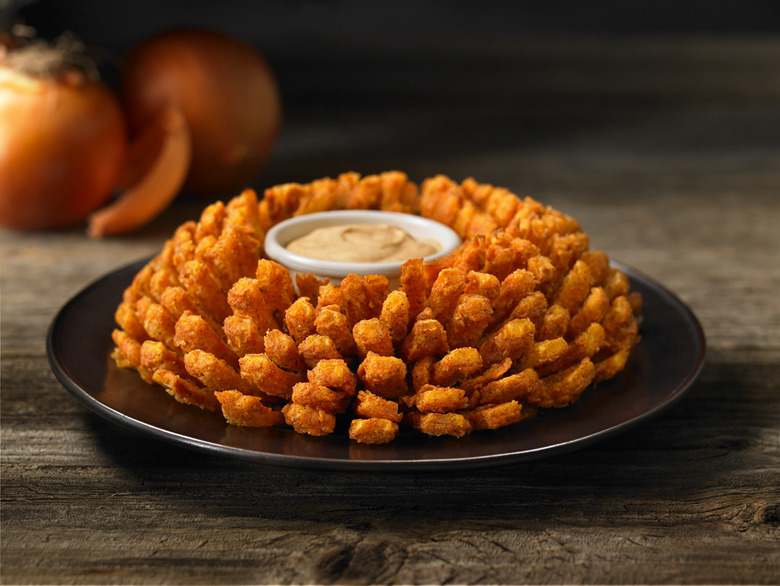 The Bloomin' Onion is crafted by a Bloomologist