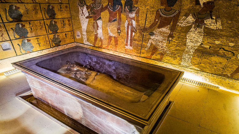 Egyptian tomb of King Tutankhamun