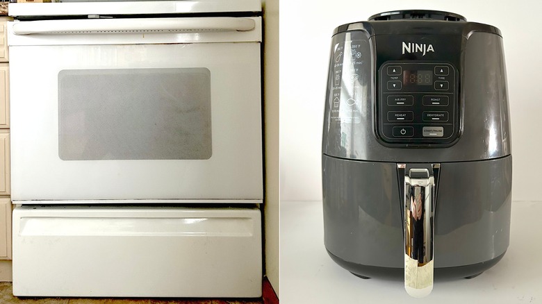 Oven and air fryer