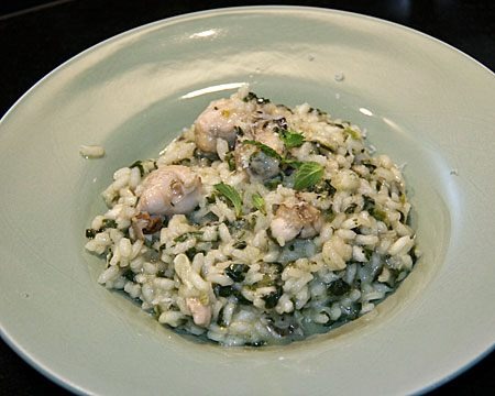 Oyster Risotto