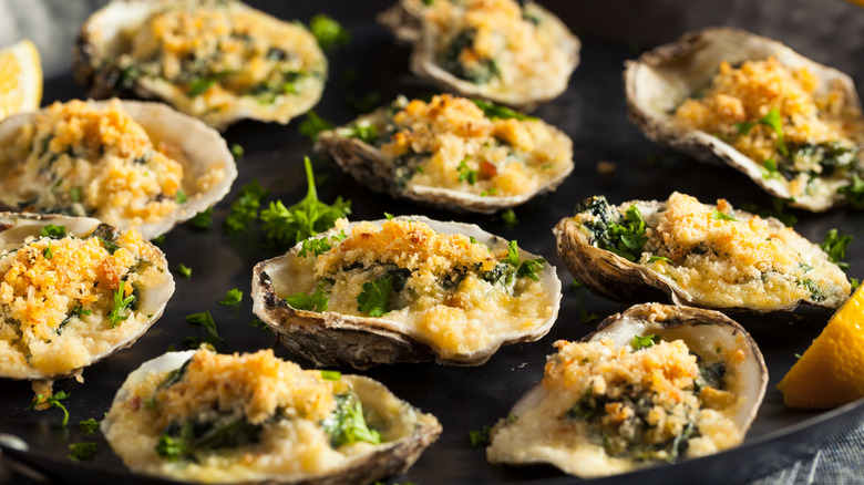 Oysters Rockefeller