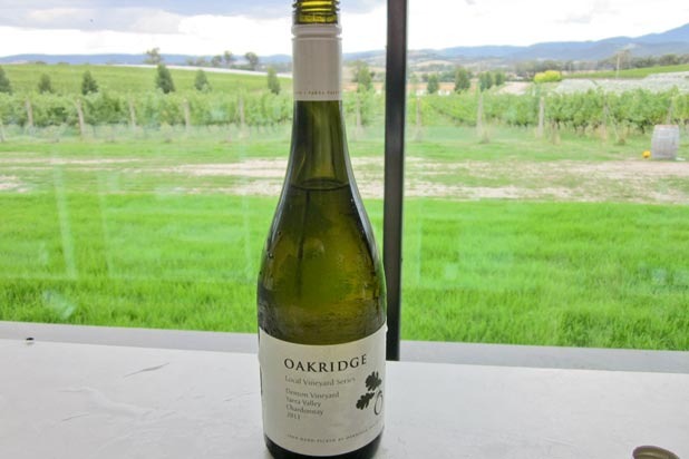 Oakridge Local Vineyard Series Denton Vineyard Chardonnay, 2011