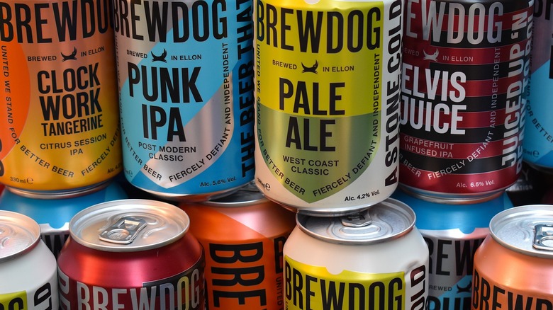 Brewdog pale ale and IPA