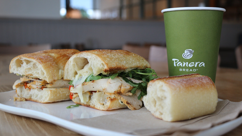 Panera Bread meal 