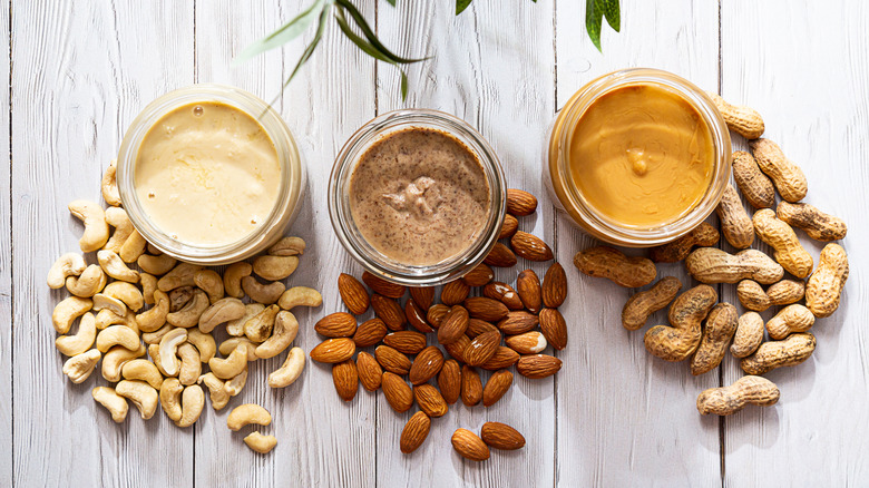 bowls of nut butter