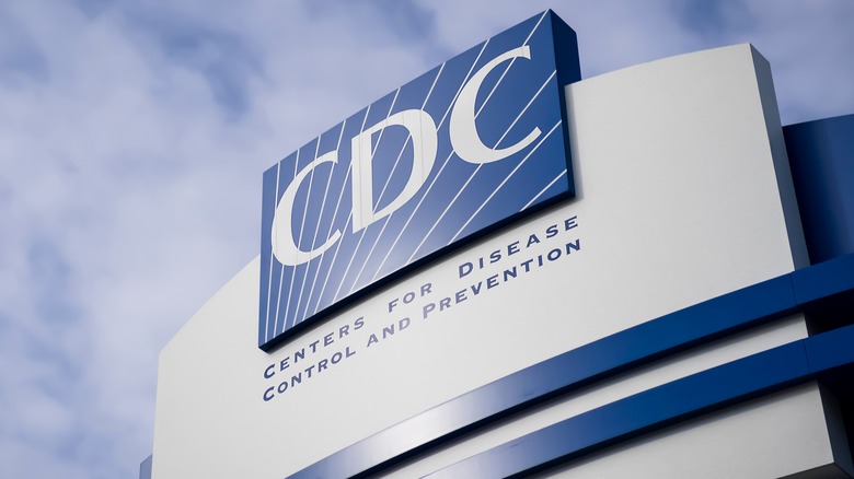 CDC signage on building