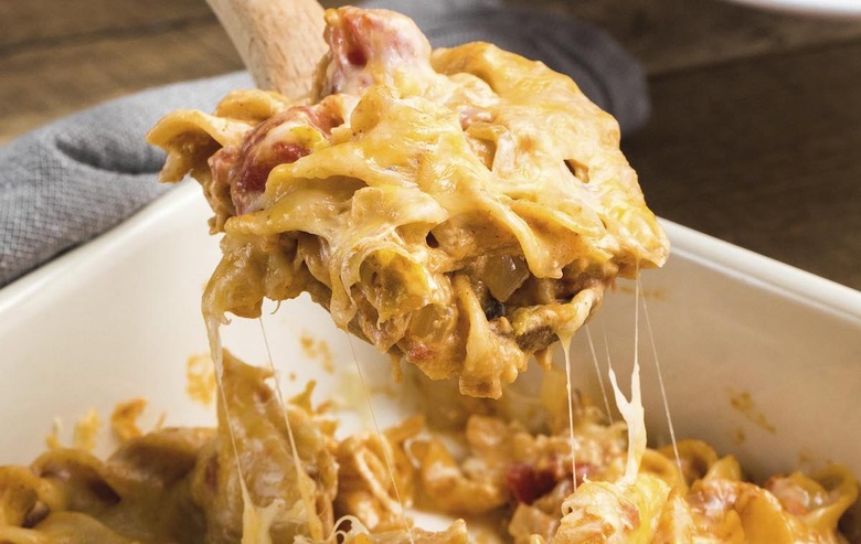 Southwestern Turkey Noodle Bake