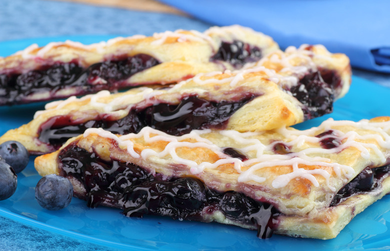 Blueberry "Pop Tarts" with Lemon Glaze Recipe