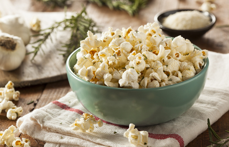 Garlic and Parmesan Popcorn