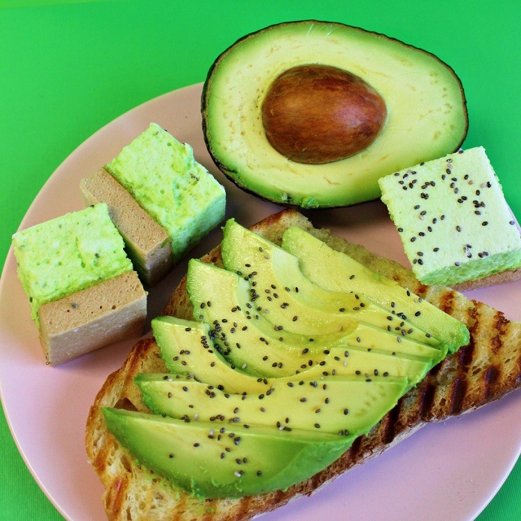 avocado toast marshmallow