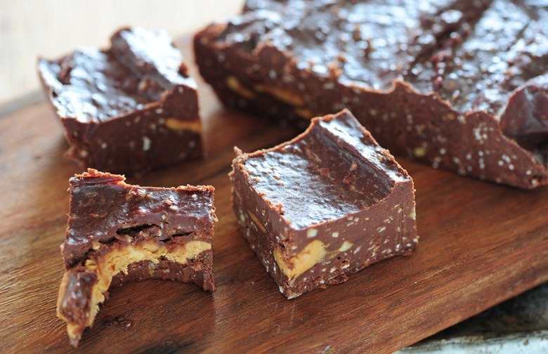 Peanut Butter and Jelly Fudge