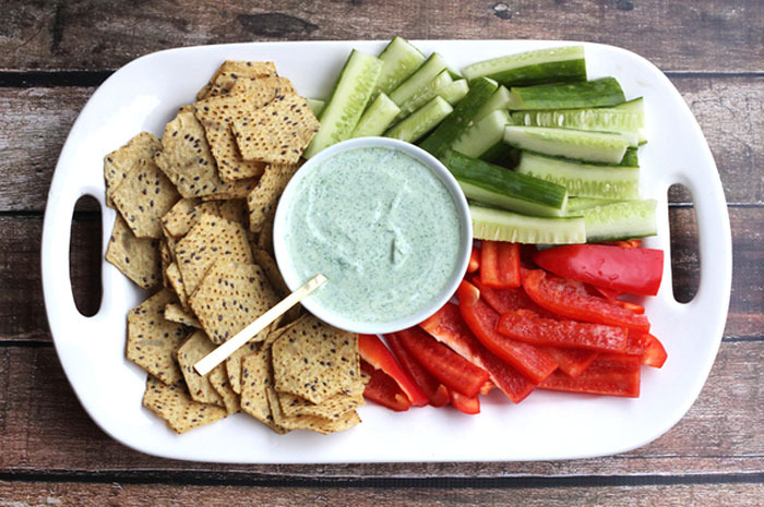 Green Goddess Greek Yogurt Dip