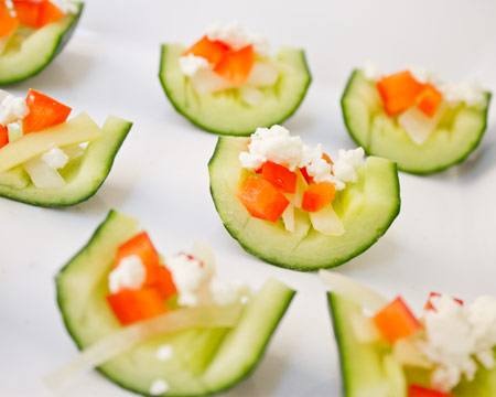 Pickled Cucumber and Onion Appetizer