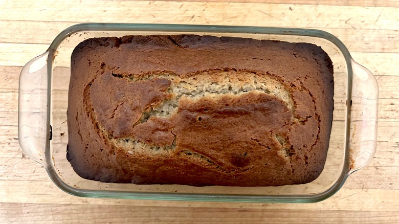 Baked Pillsbury banana bread