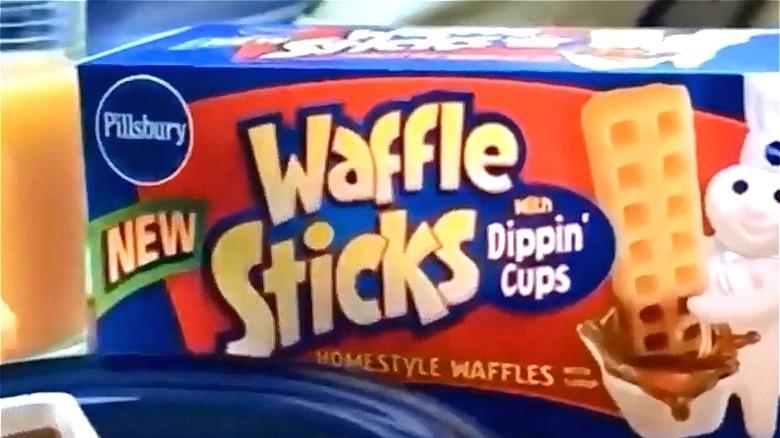 Pillsbury waffle sticks with dippin' cups 