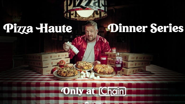 Ad for Pizza Haute Dinner Series