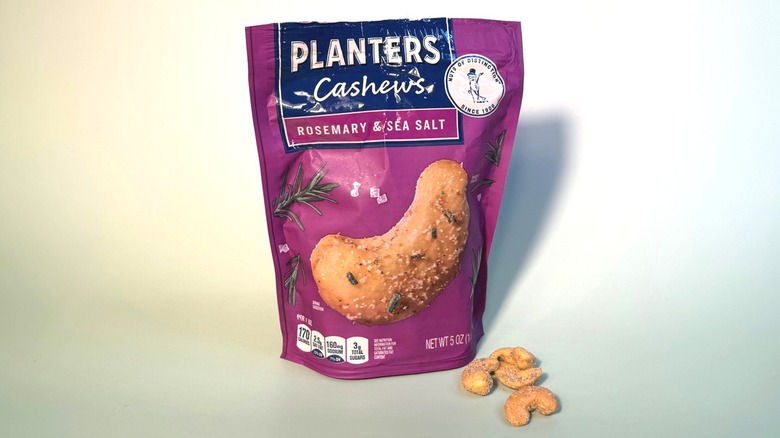 bag of rosemary salt cashews